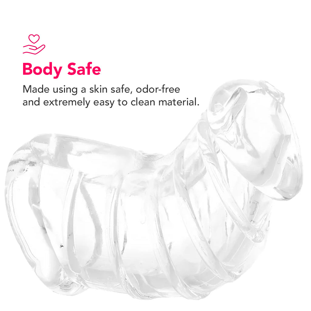 Master Series Detained Soft Body Chastity Cage: Luxurious Control & Unrivaled Comfort