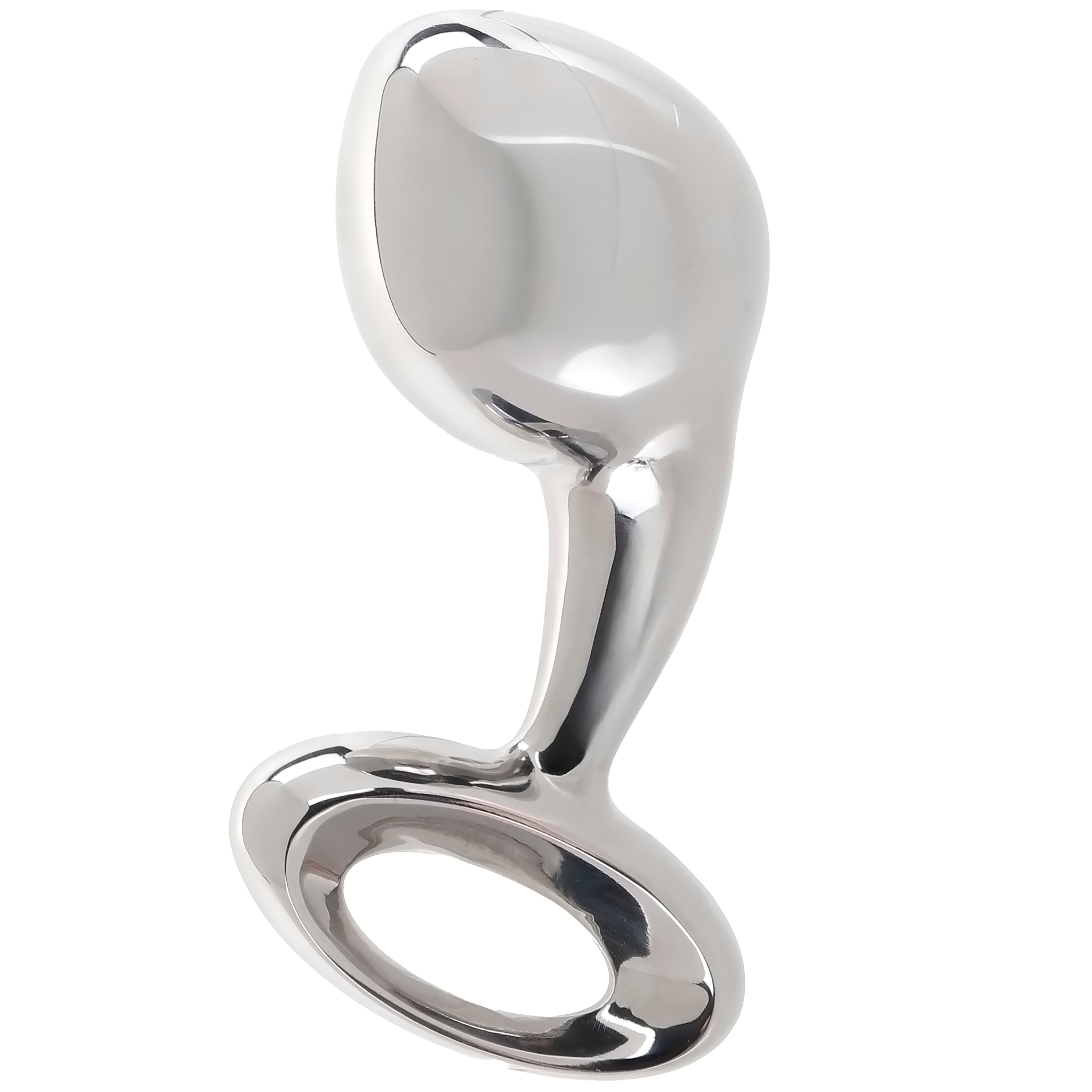 Stainless Steel Anal Plug in Large