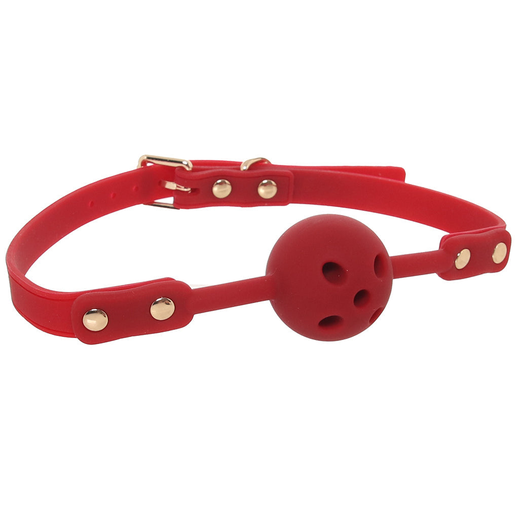 Temptasia Ardor Silicone Ball Gag in Red