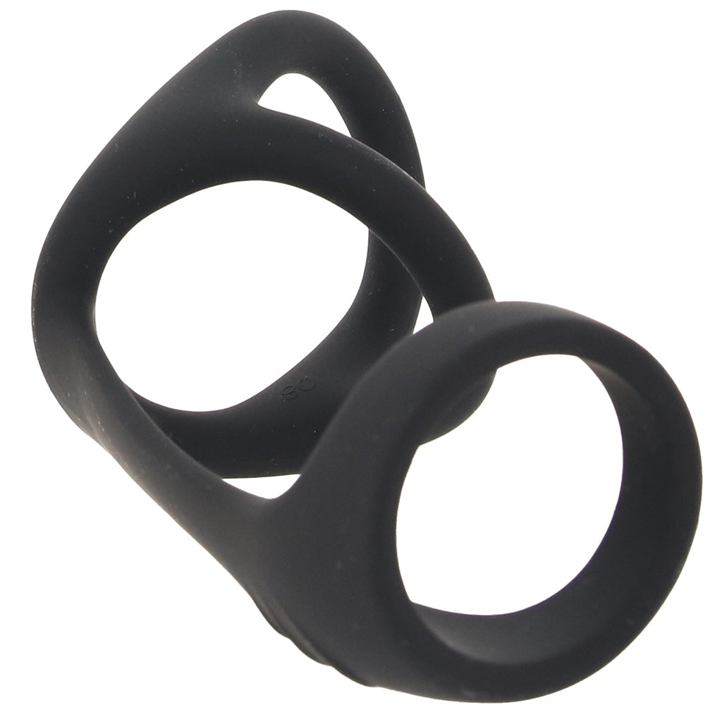 Magic Ridged Silicone Cock & Ball Enhancer: Elevate Your Pleasure