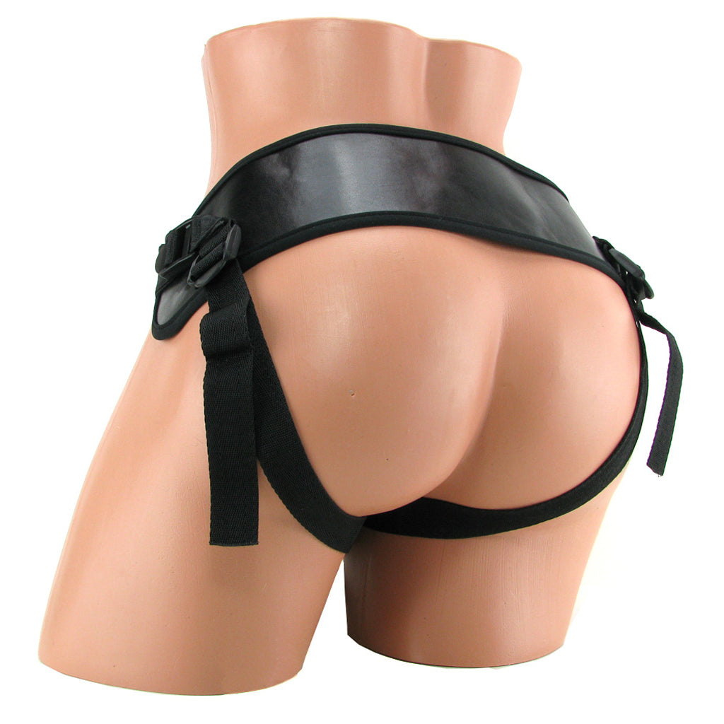 Real Skin Whoppers Real Skin Whoppers Vibe & Universal Harness in 7 Inches - Vibrators - HoneyHugs Canada (View 5)