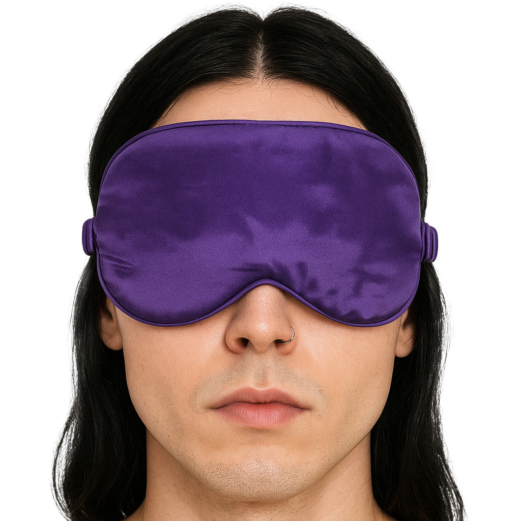 Ouch! Sublime Purple Satin Blindfold: Ignite Your Senses