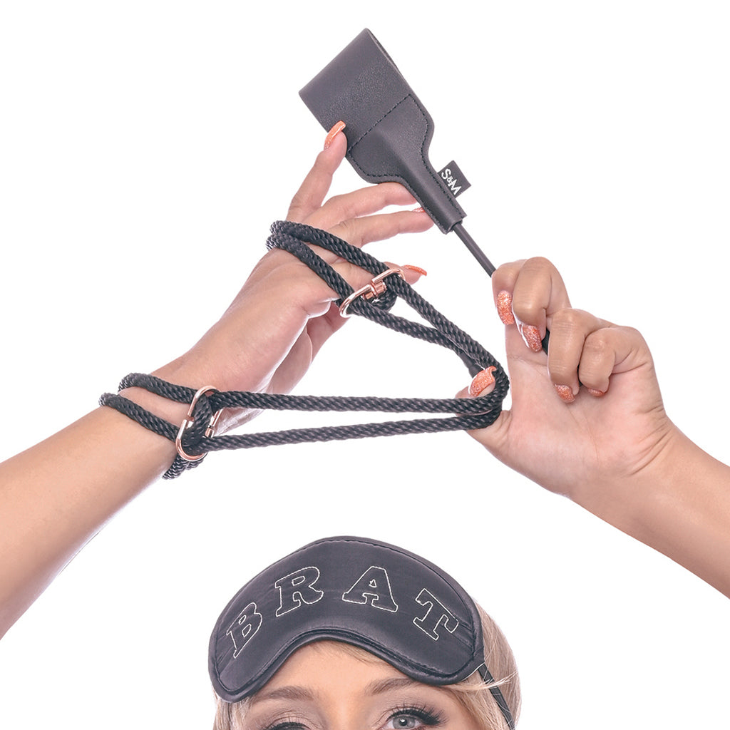 Knotty Brat Luxury Bondage Kit - Sex & Mischief Starter Set