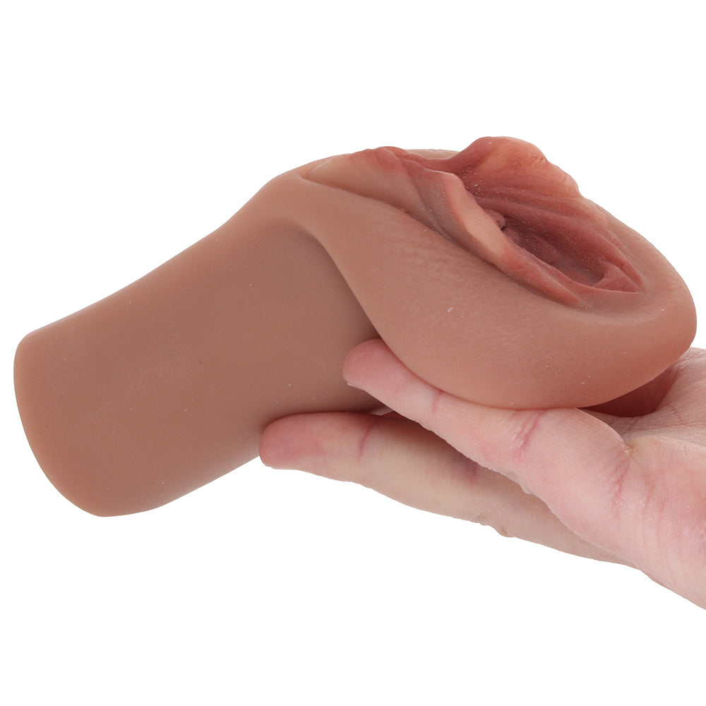 Pipedream Extreme Toyz PDX Extreme Sorority Snatch Stroker in Brown - Male Masturbators - HoneyHugs Canada (View 4)