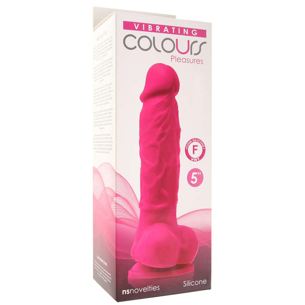 colours Colours Pleasures 5 Inch Vibe in Pink - Vibrators - HoneyHugs Canada (View 6)