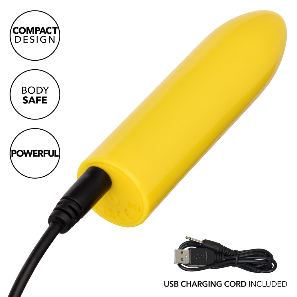 Turbo Buzz Classic Mini Bullet Vibe in Yellow