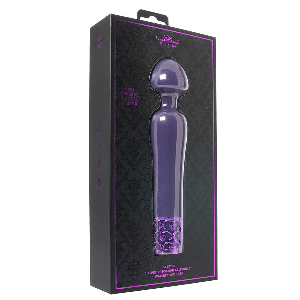 Shots Toys Royal Gems Scepter Vibe in Purple - Vibrators - HoneyHugs Canada (View 6)