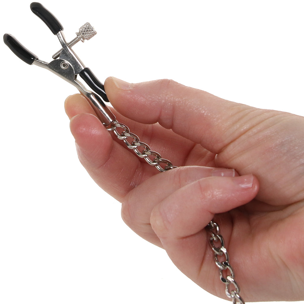 CalExotics Bull Nose Nipple Clamps: Adjustable Intensity for Exquisite Nipple Play