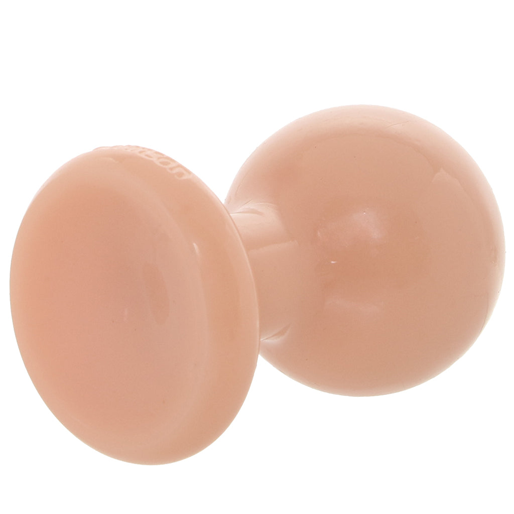 The Classic Medium Round Butt Plug in Cream