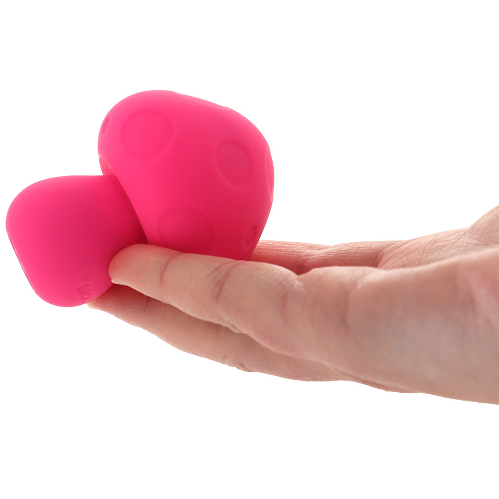 Doc Johnson Mochi Silicone Mushroom Mini Vibe in Pink - Vibrators - HoneyHugs Canada (View 4)