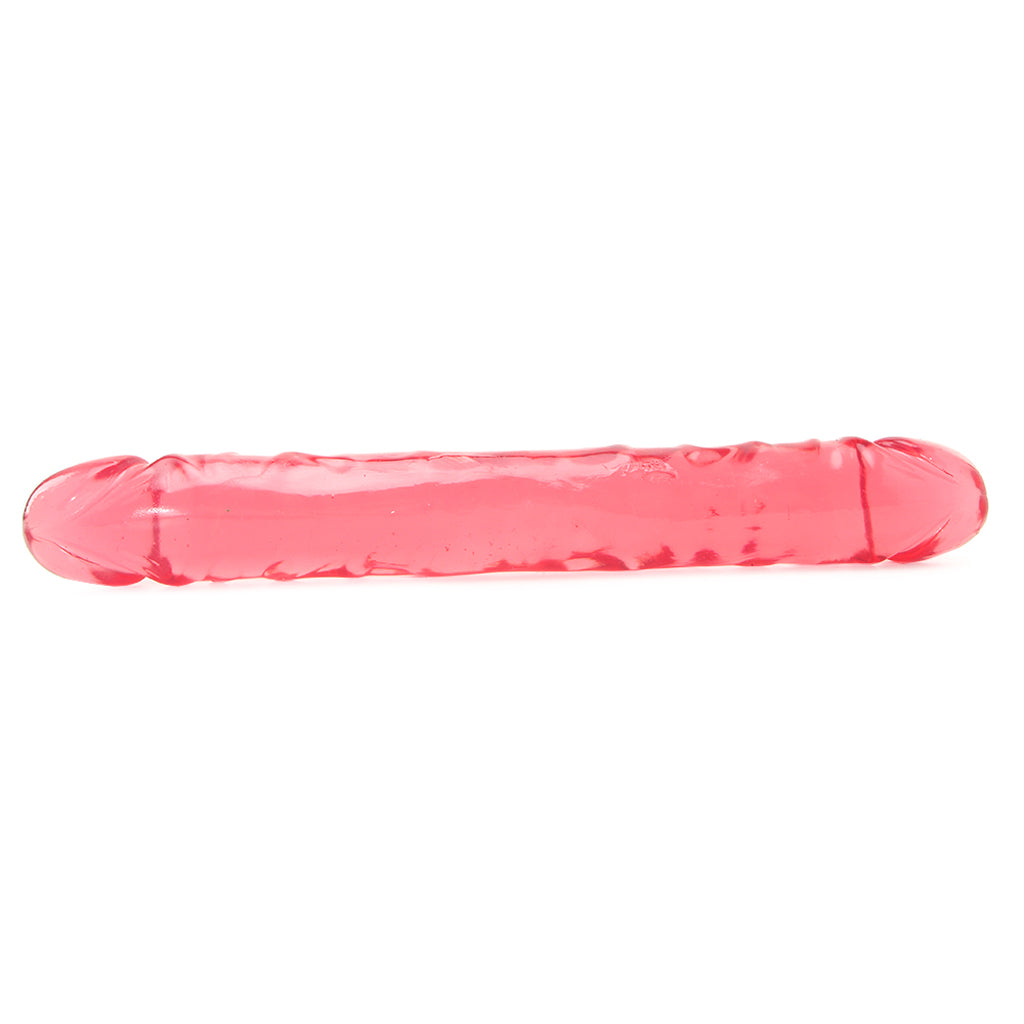 Crystal Jellies 12 Inch Double Dildo in Pink