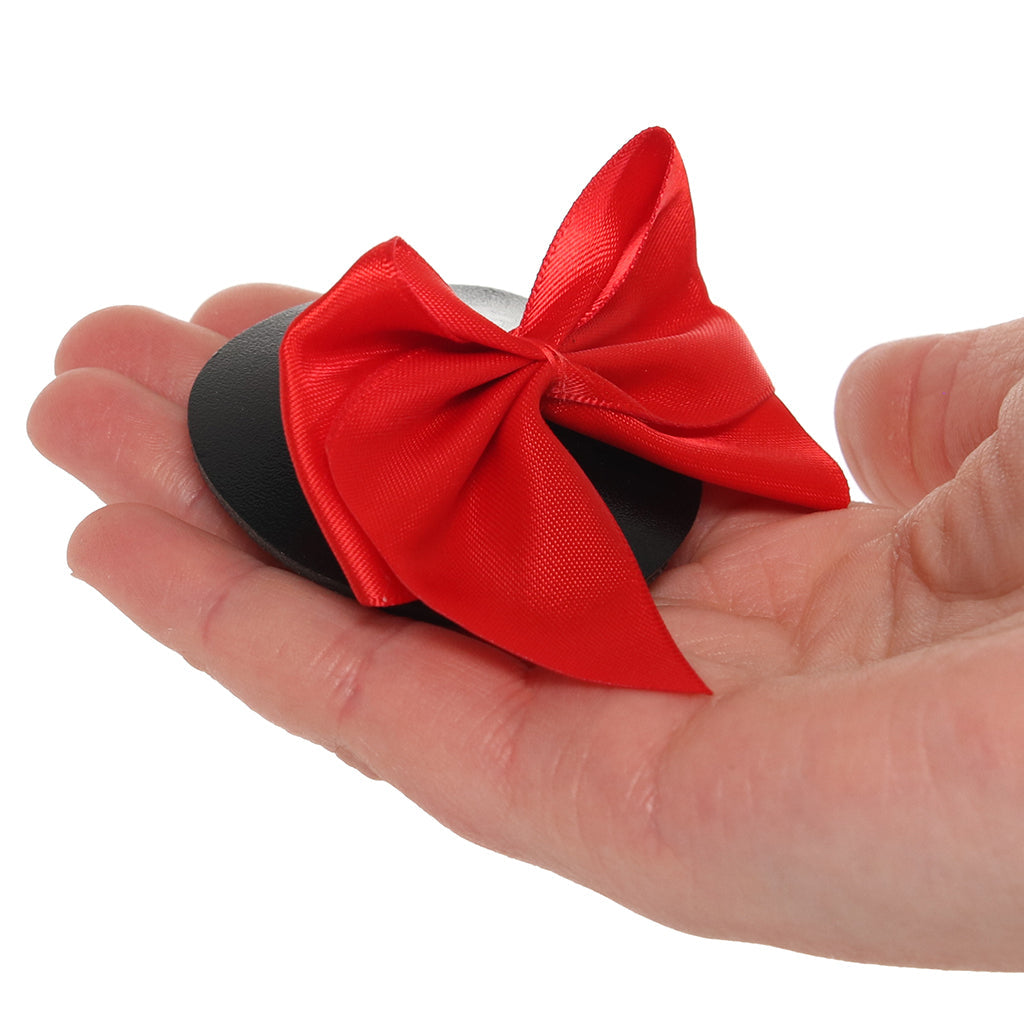Nipple Couture Red Bow Covers