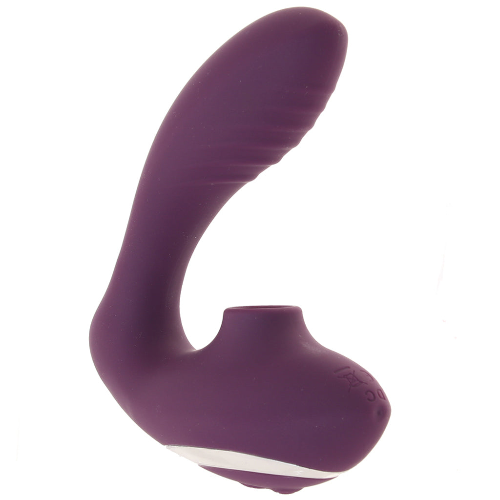 Deeva OMG Vibra G Pulse Clitoral Air Massager in Purple - Vibrators - HoneyHugs Canada