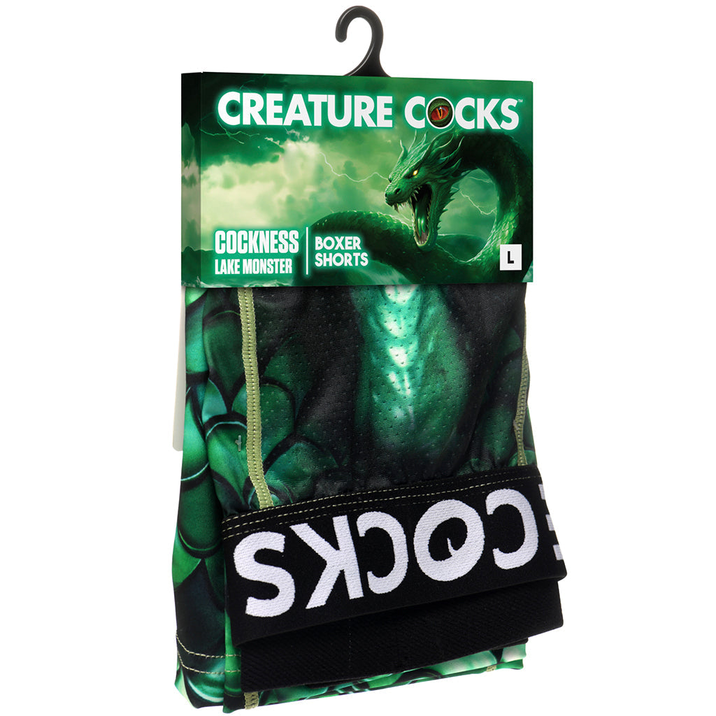 Creature Cocks Cockness Lake Monster Boxer Shorts