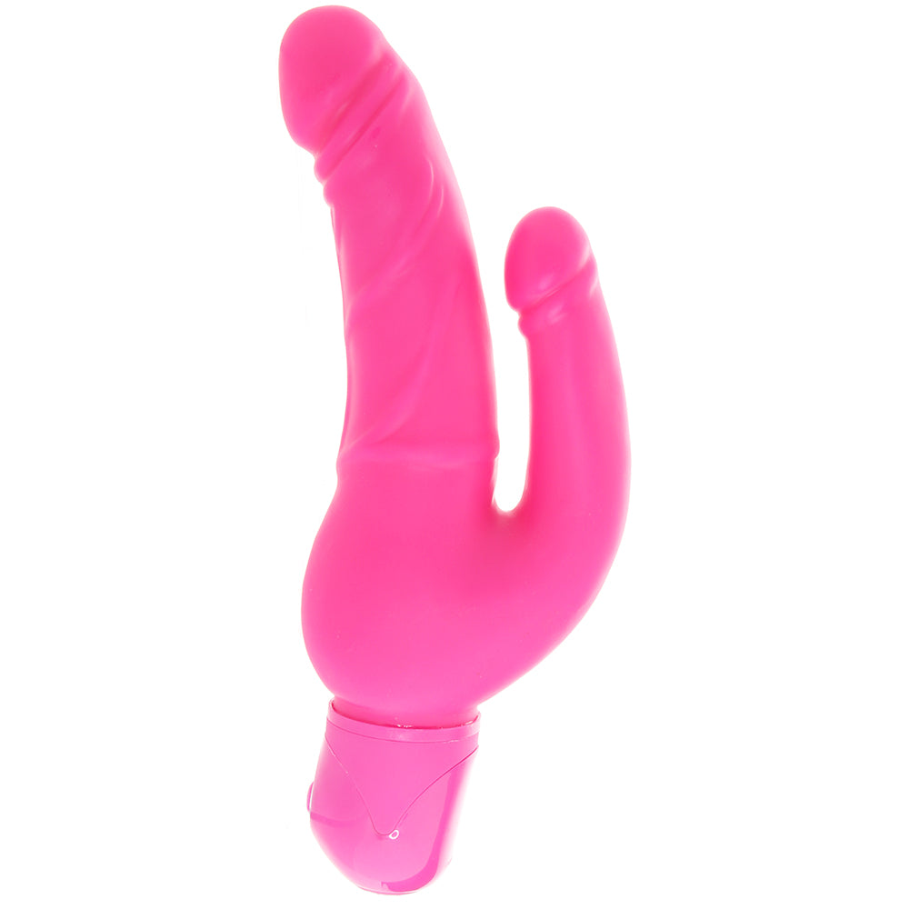Power Studs Bendie Stud Over & Under Vibe in Pink - Vibrators - HoneyHugs Canada (View 3)
