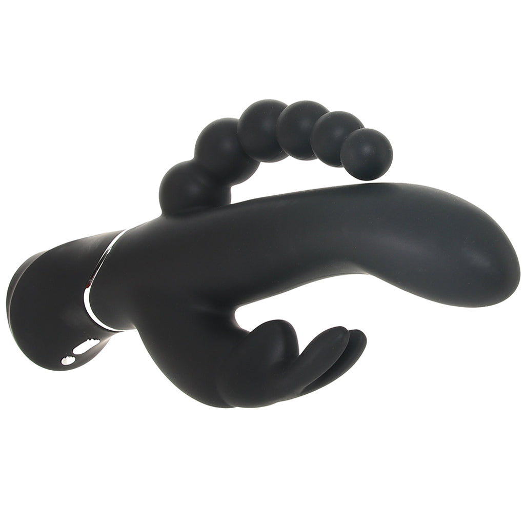 Happy Rabbit Happy Rabbit Triple Curve Vibe in Black - Vibrators - HoneyHugs Canada (View 2)