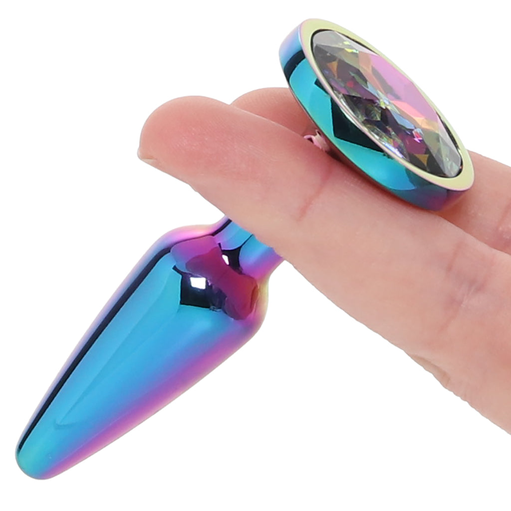 Rear Assets Small Tapered Butt Plug in Multicolour