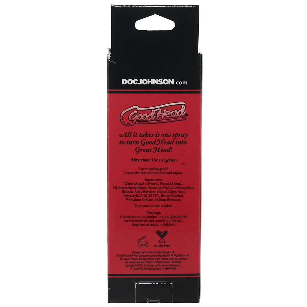 GoodHead Juicy Mouth Spray 2oz/59ml in Sex on the Beach