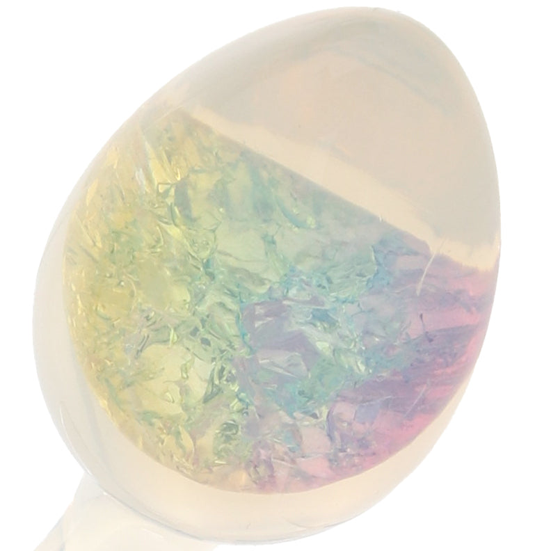 Glams Cosmic Rainbow Butt Plug in Medium