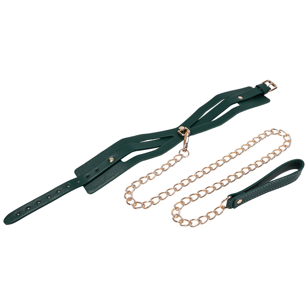 Sex & Mischief Indica Cutout Collar and Leash