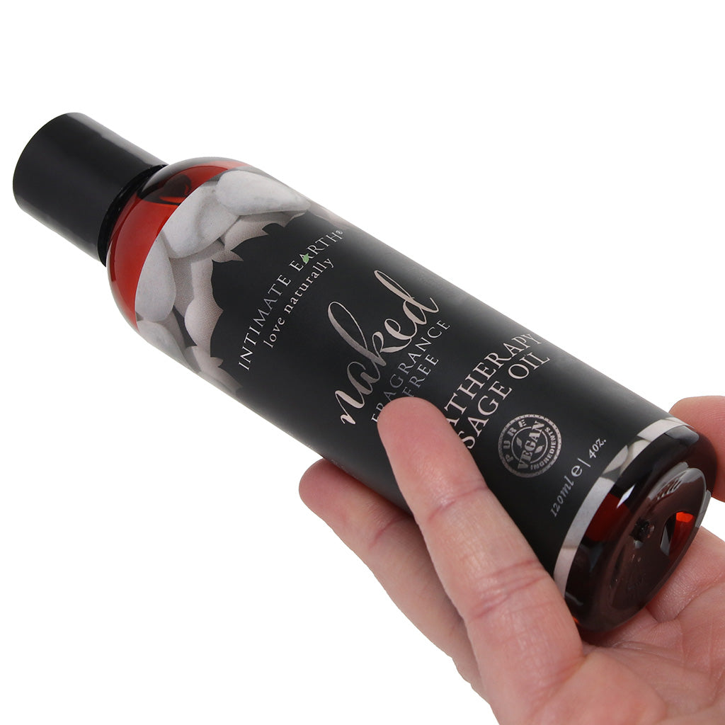Naked Massage Oil 4oz/120ml in Fragrance Free