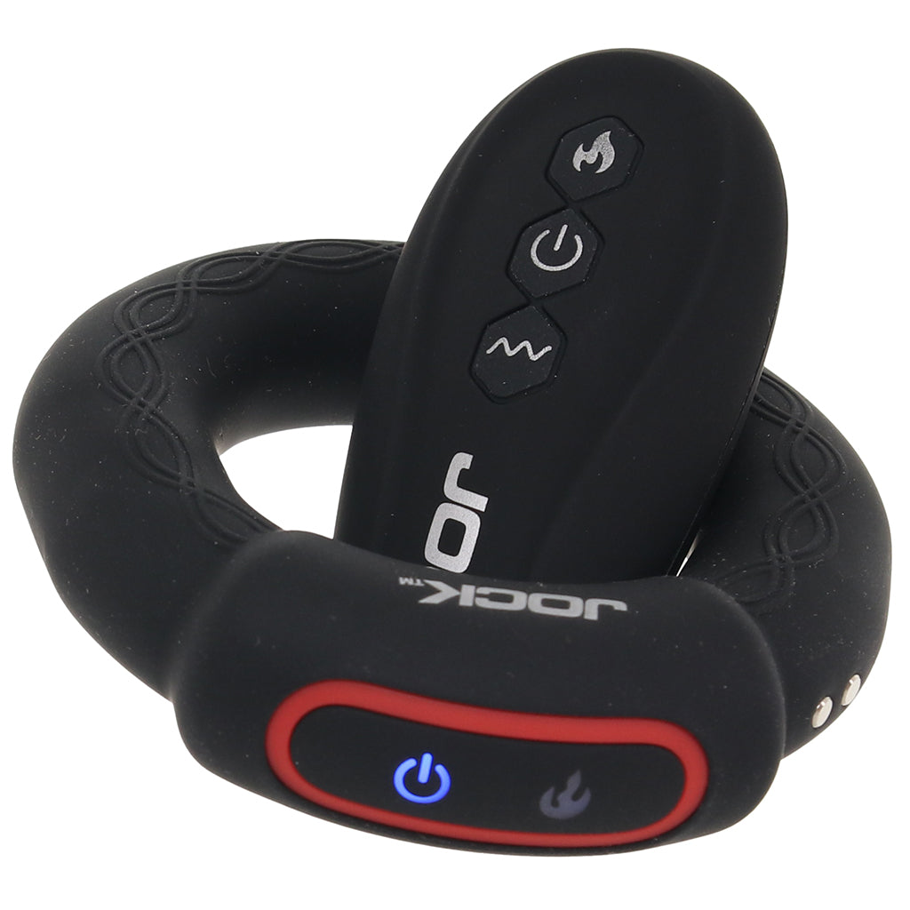 JOCK Jock Rumbler Vibrating & Warming Cock Ring in Large - Vibrators - HoneyHugs Canada (View 3)