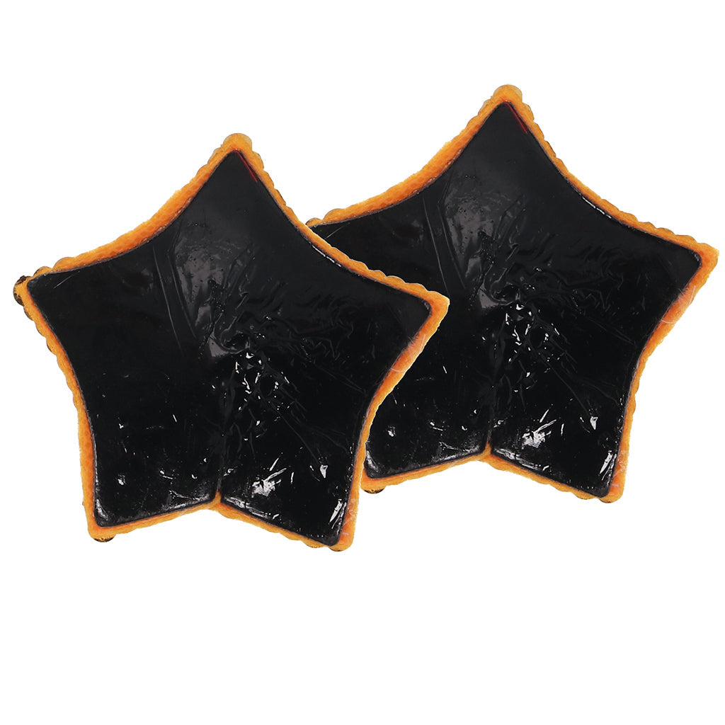 Gilded Star Sequin Nipple Covers - Reusable Adhesive Pasties for Irresistible Glamour