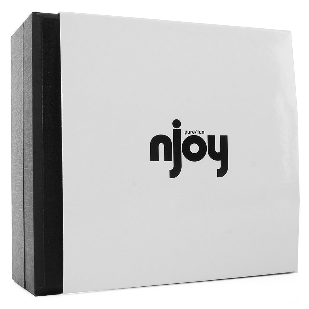 nJoy Pure Plug Large: Indulge in Luxurious Stainless Steel Anal Fullness