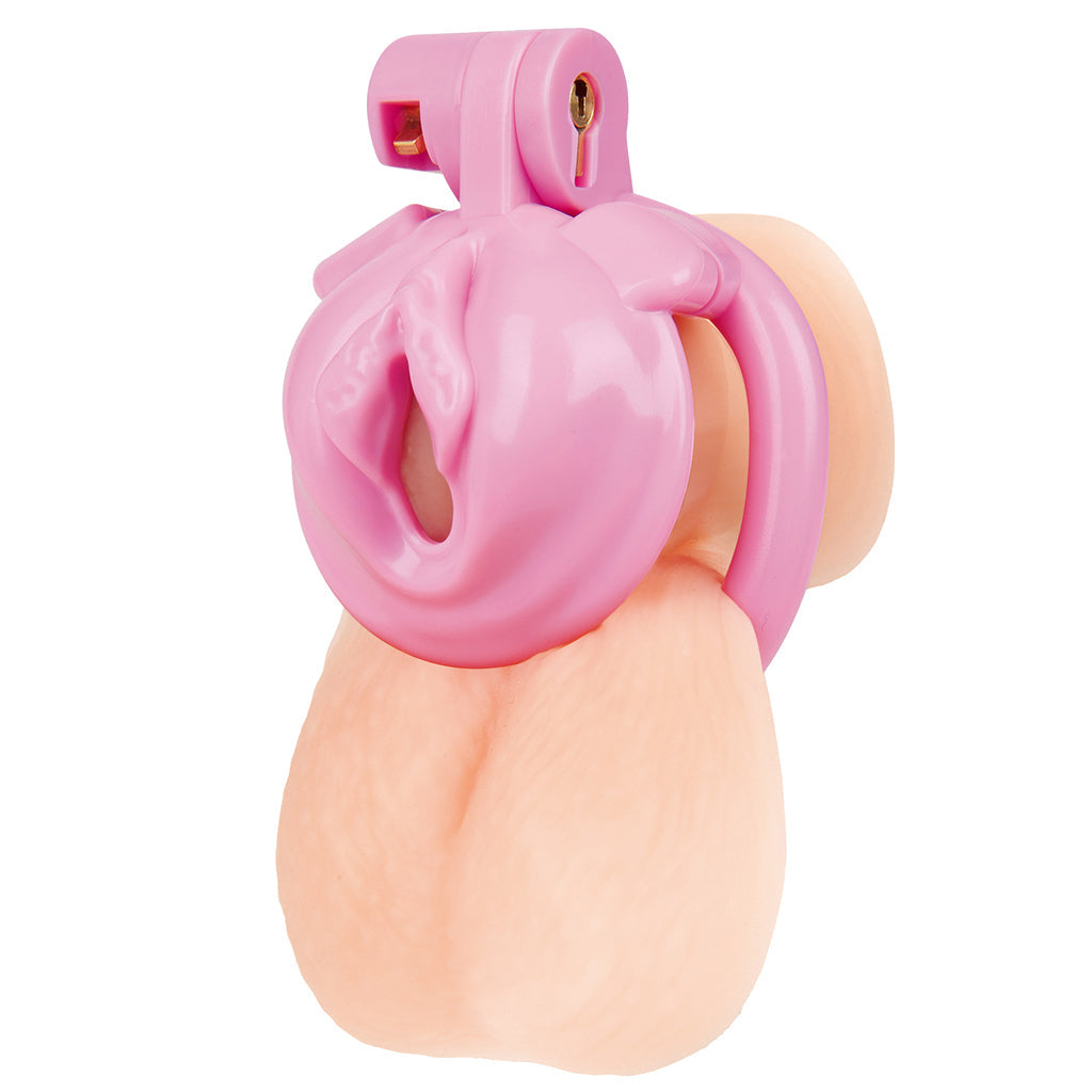 Blueline Bitchboy Degrading Mini Chastity Cage