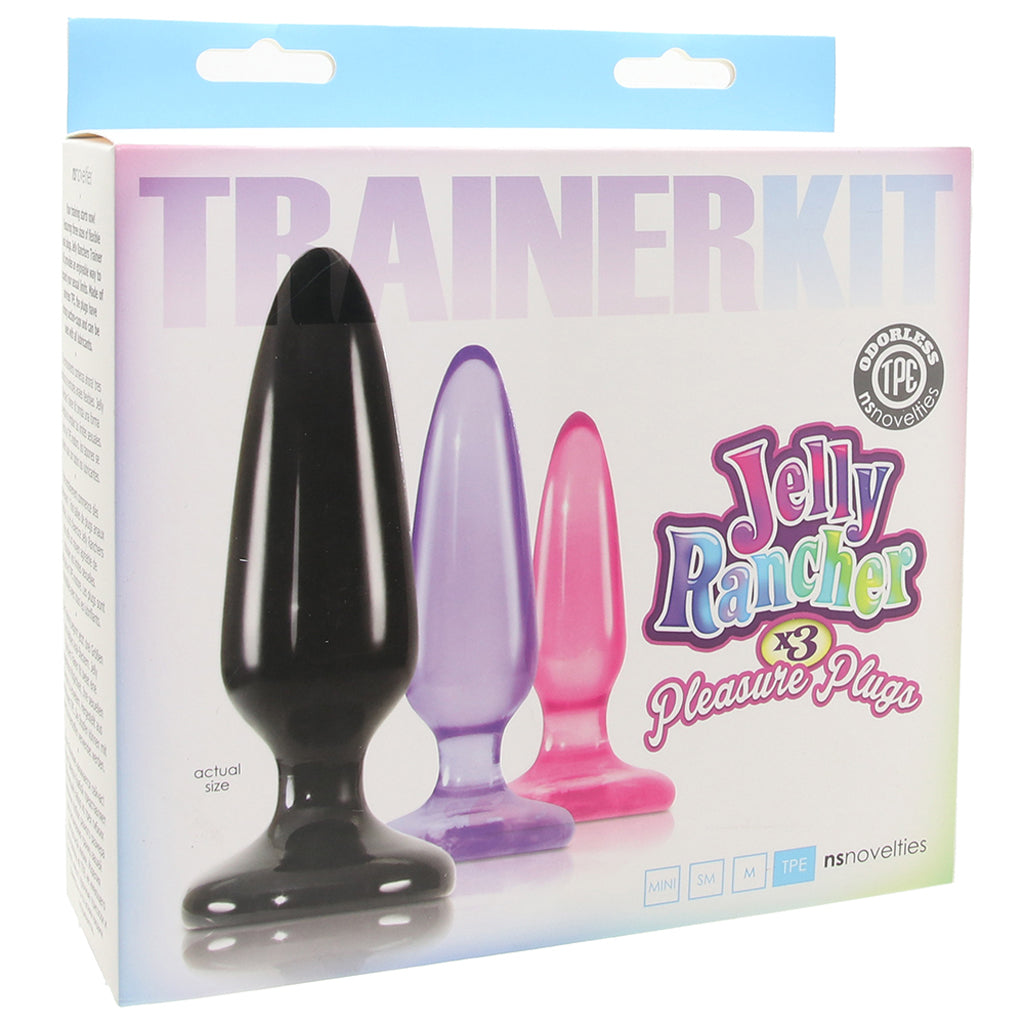 ns novelties Jelly Rancher Anal Trainer Kit: Curated Plugs for Exquisite Anal Exploration