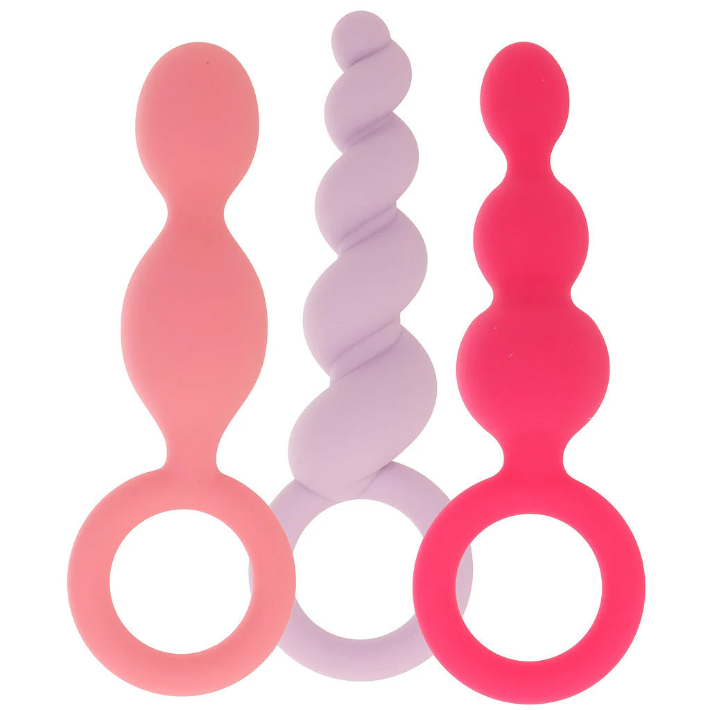 Satisfyer Plugs Silicone 3 Piece Set