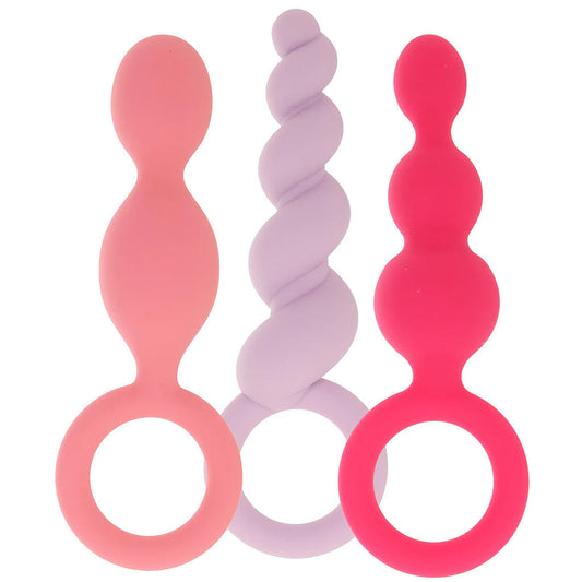 Satisfyer Plugs Silicone 3 Piece Set