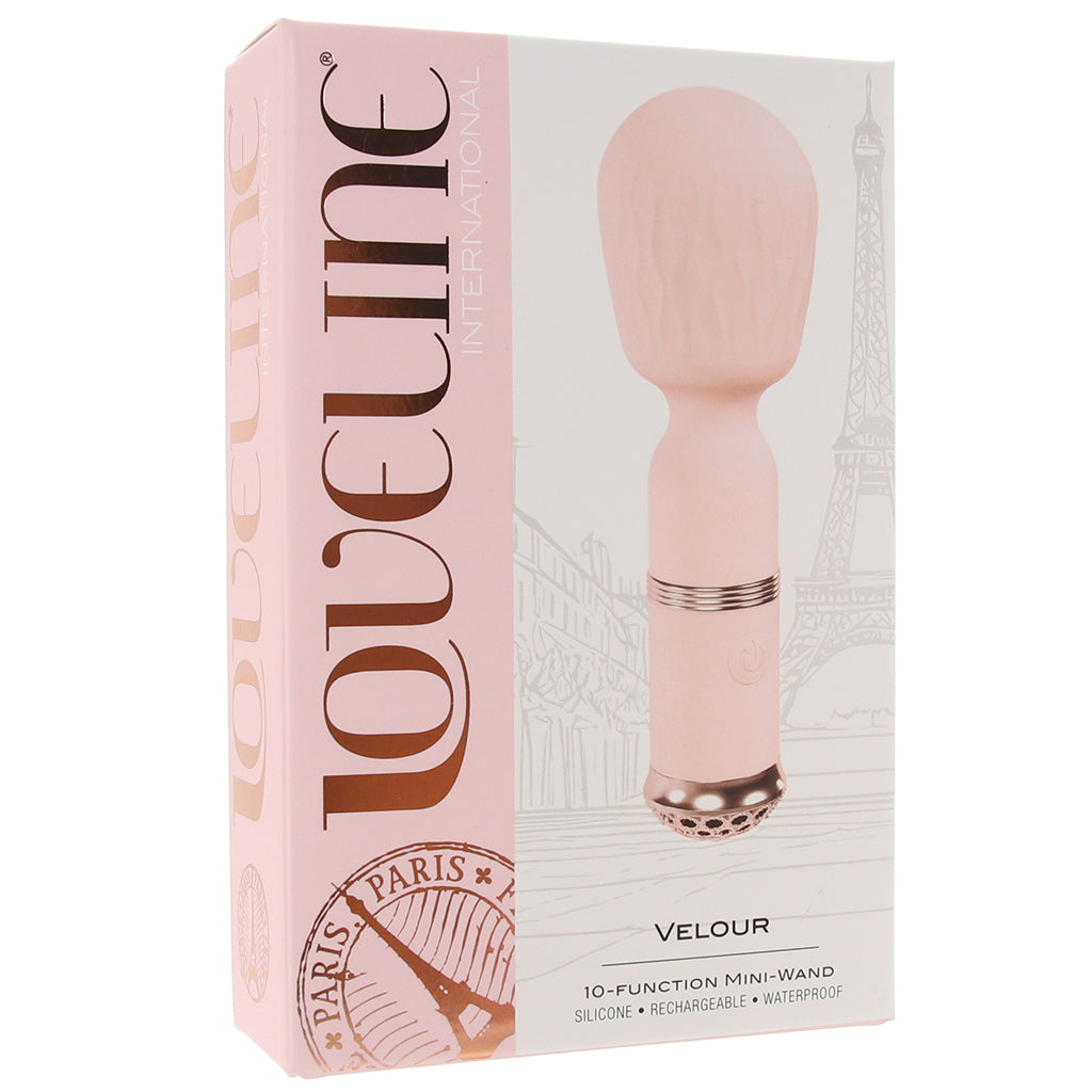 Loveline Loveline Velour Mini Wand Vibe - Magic Wands - HoneyHugs Canada (View 9)
