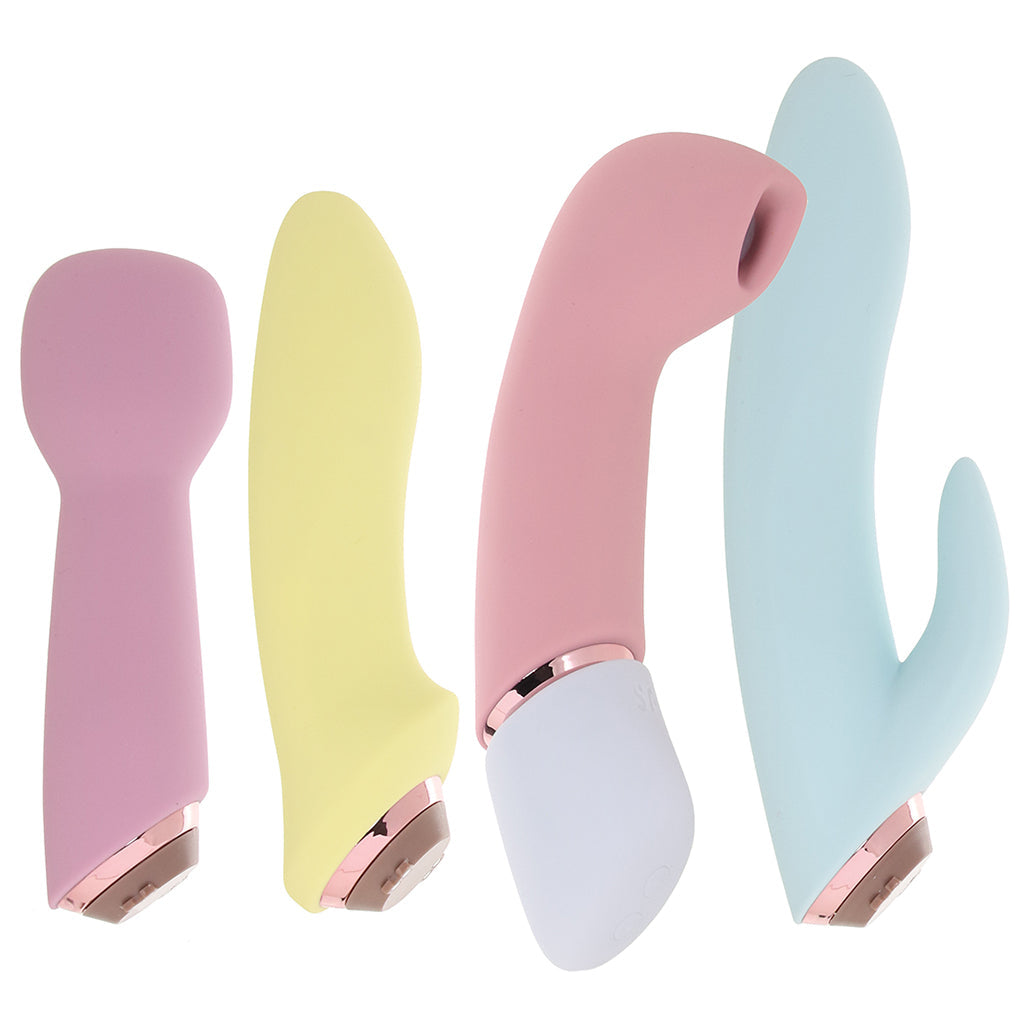 Satisfyer Satisfyer Marvelous Four Air Pulse + Vibe Set in Assorted - Vibrators - HoneyHugs Canada