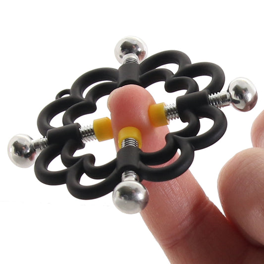 Boundless 4-Point Press Nipple Grips: Precision Pinch for Exquisite Sensation