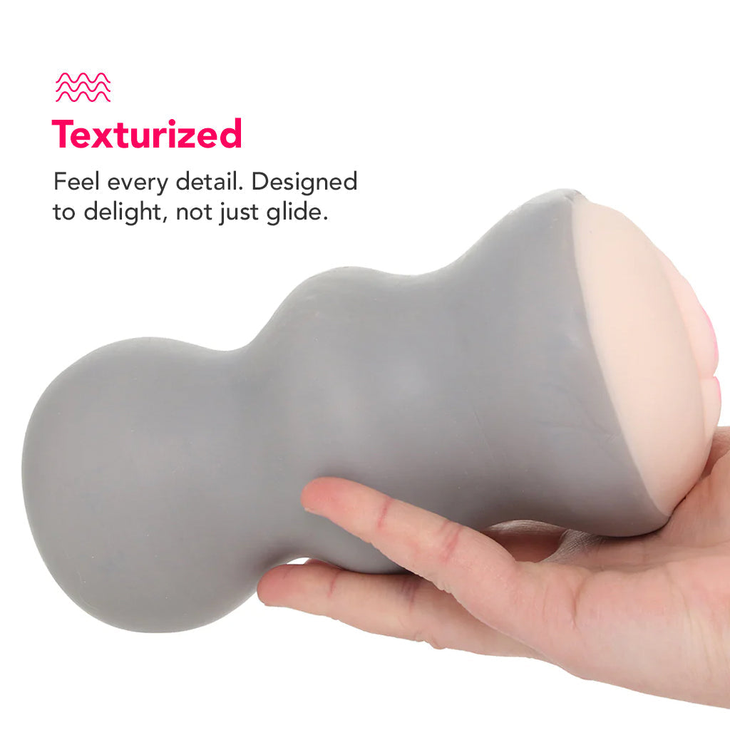 CalExotics The Gripper Ripple Grip Masturbator - Male Masturbators - HoneyHugs Canada (View 4)