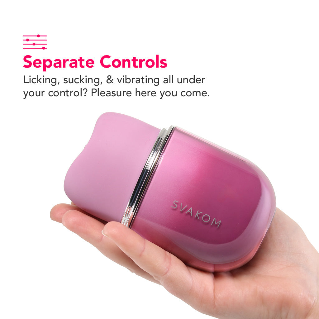 Klitty Dual-Action Licking & Suction Stimulator