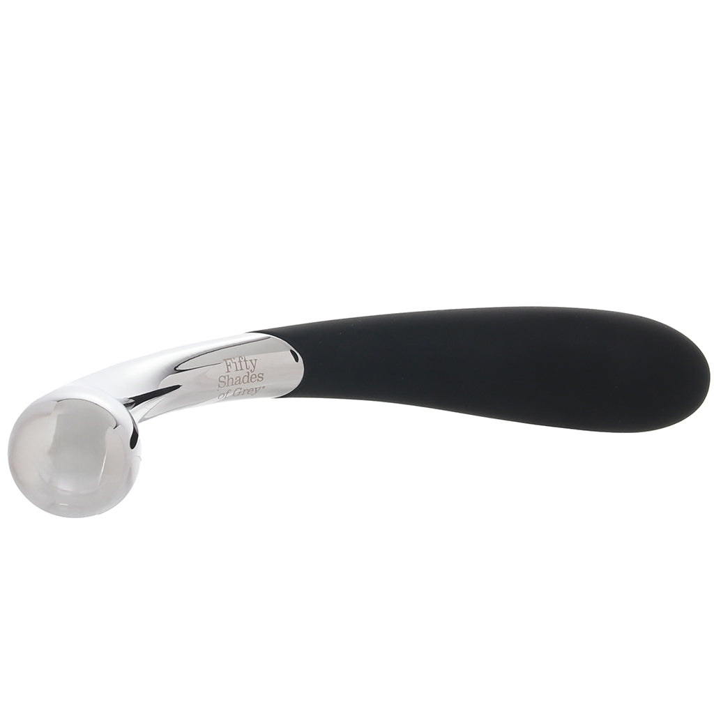 Fifty Shades of Grey Sweet Pressure Metal & Silicone G-Spot Wand - Magic Wands - HoneyHugs Canada (View 3)