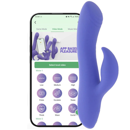 Connect App Controlled Dual Stimulator Vibe