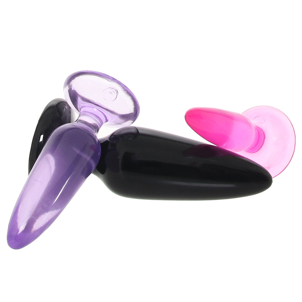 ns novelties Jelly Rancher Anal Trainer Kit: Curated Plugs for Exquisite Anal Exploration