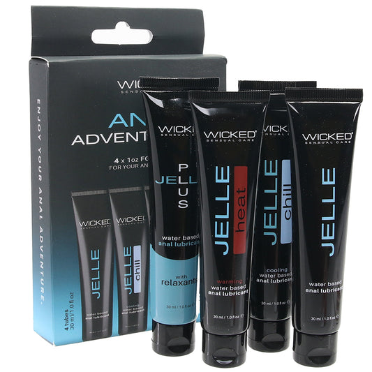 Wicked Sensual Care: The Anal Adventure Lube Discovery Set – Curated Pleasure & Exploration