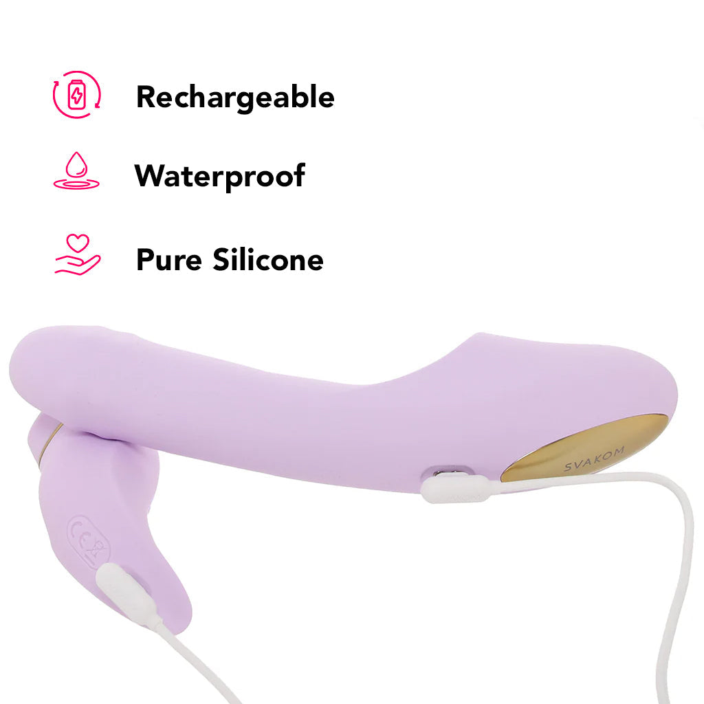 DuoGlow Thrusting Beaded Vibe with Pulsing Stimulator