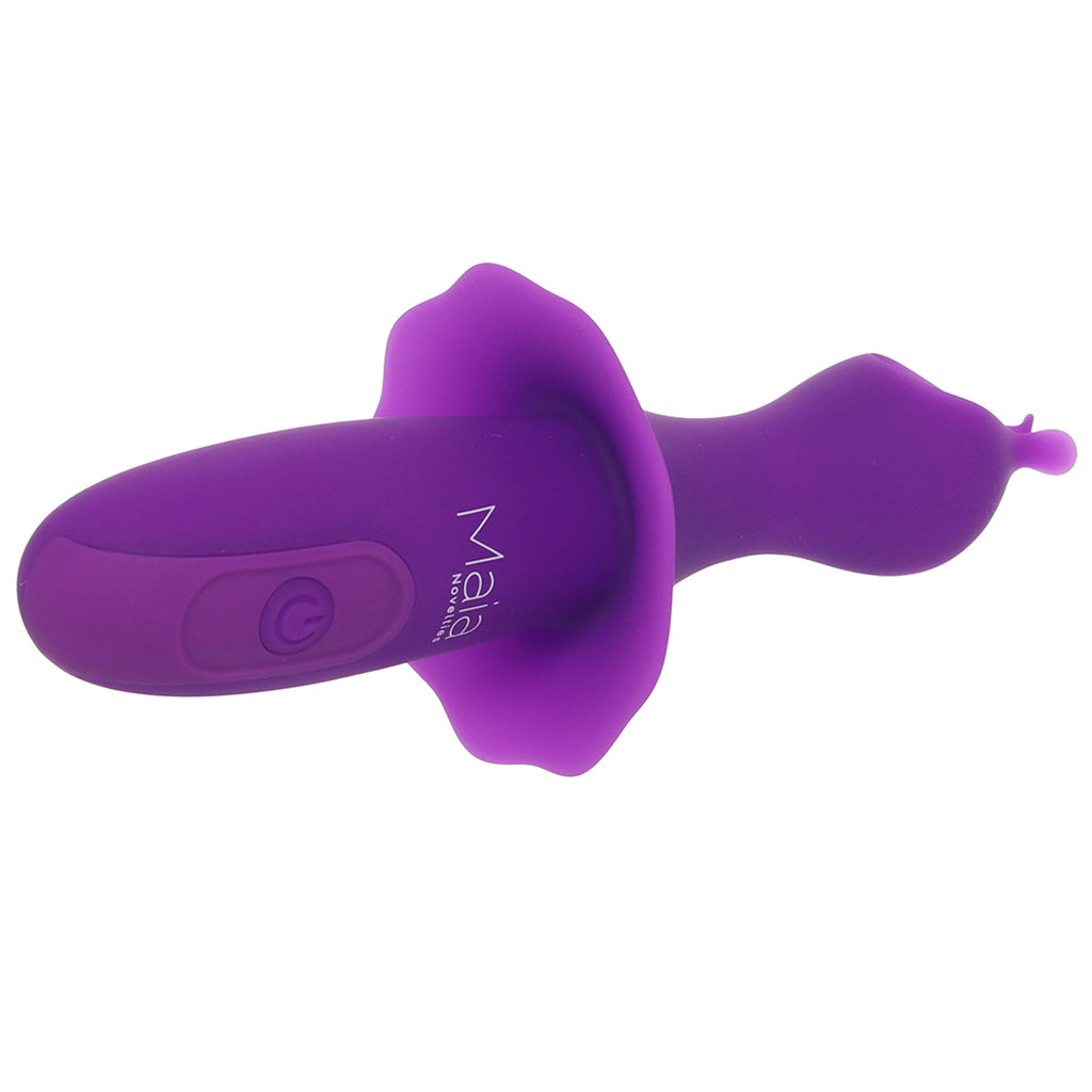 Maia Sienna Fluttering Silicone Vibe in Purple - Vibrators - HoneyHugs Canada (View 5)