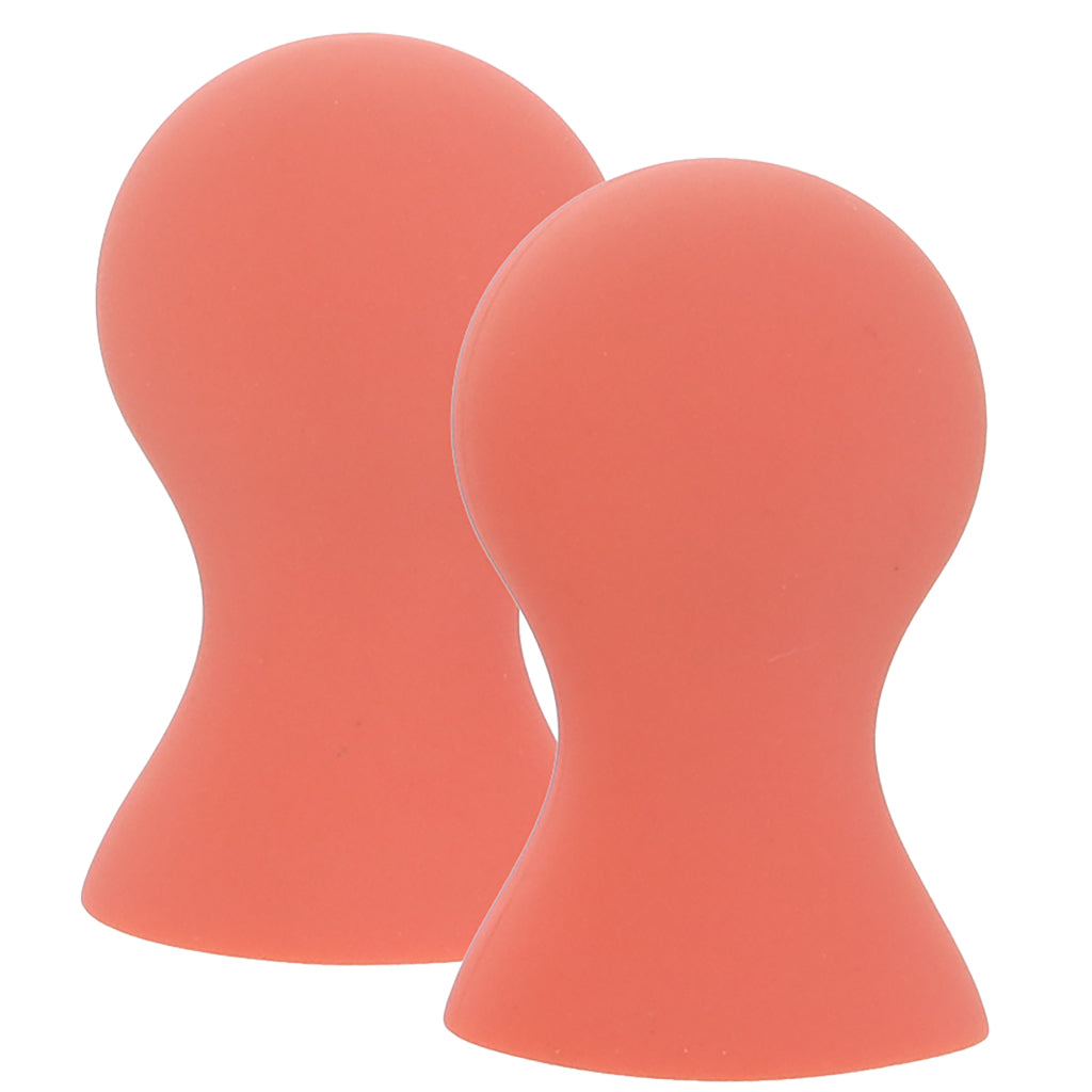 Velvet Touch Nipple Suckers: Peaches 'n CreaMe Silicone Sensations