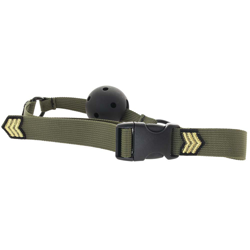 Ouch! Army Themed Breathable Ball Gag