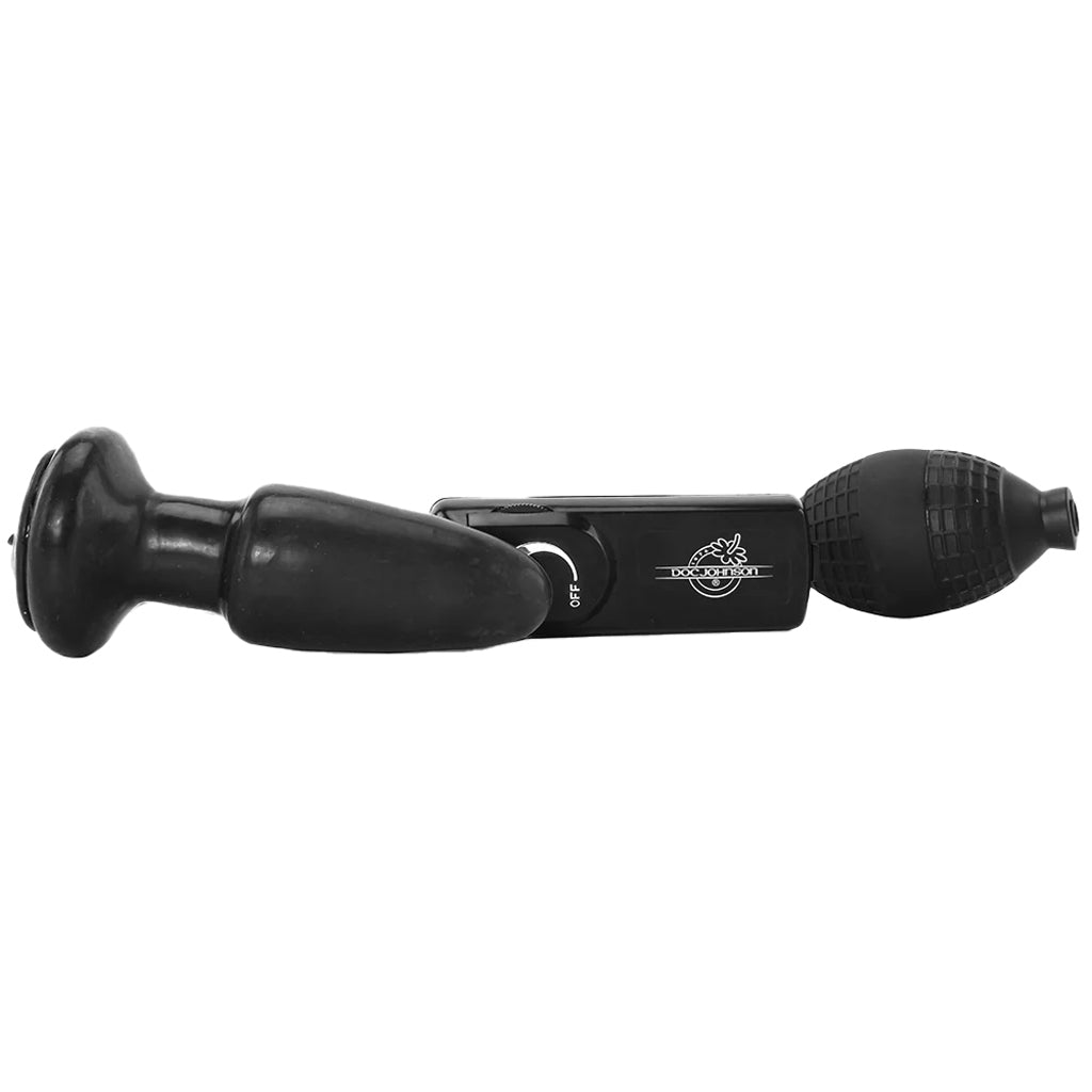 Doc Johnson Deluxe Wonder Inflatable Butt Plug in Black - Vibrators - HoneyHugs Canada (View 4)