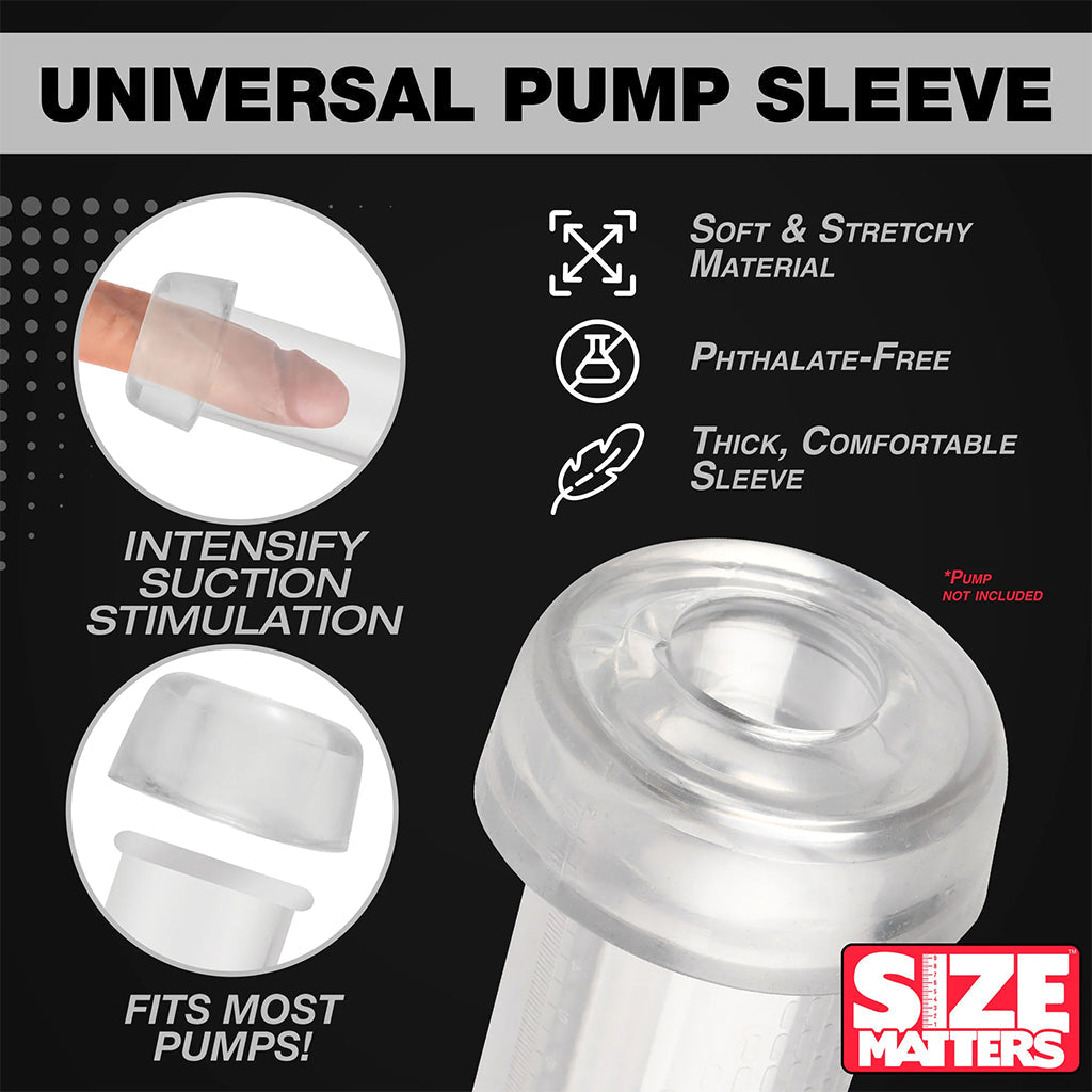 Size Matters Universal Pump Sleeve