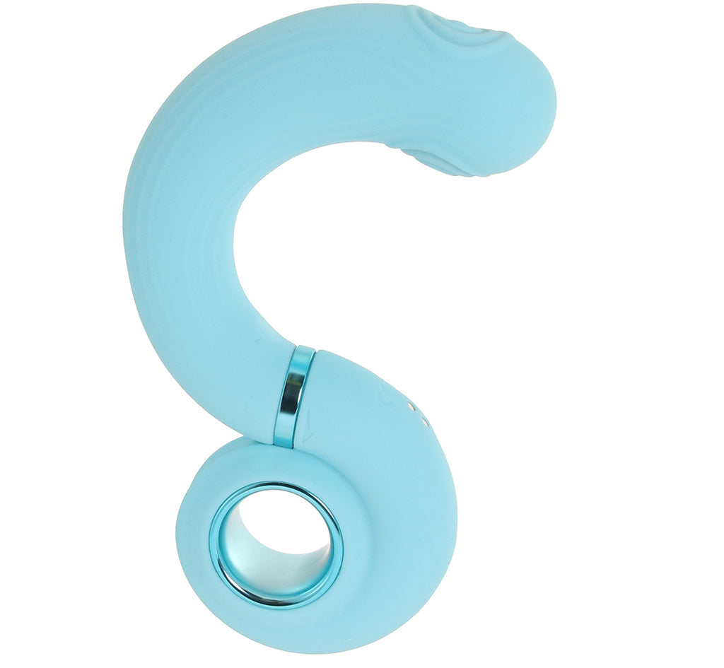 Loveline Loveline Tic-Tac Tapping Swirl Vibe in Blue - Vibrators - HoneyHugs Canada (View 3)
