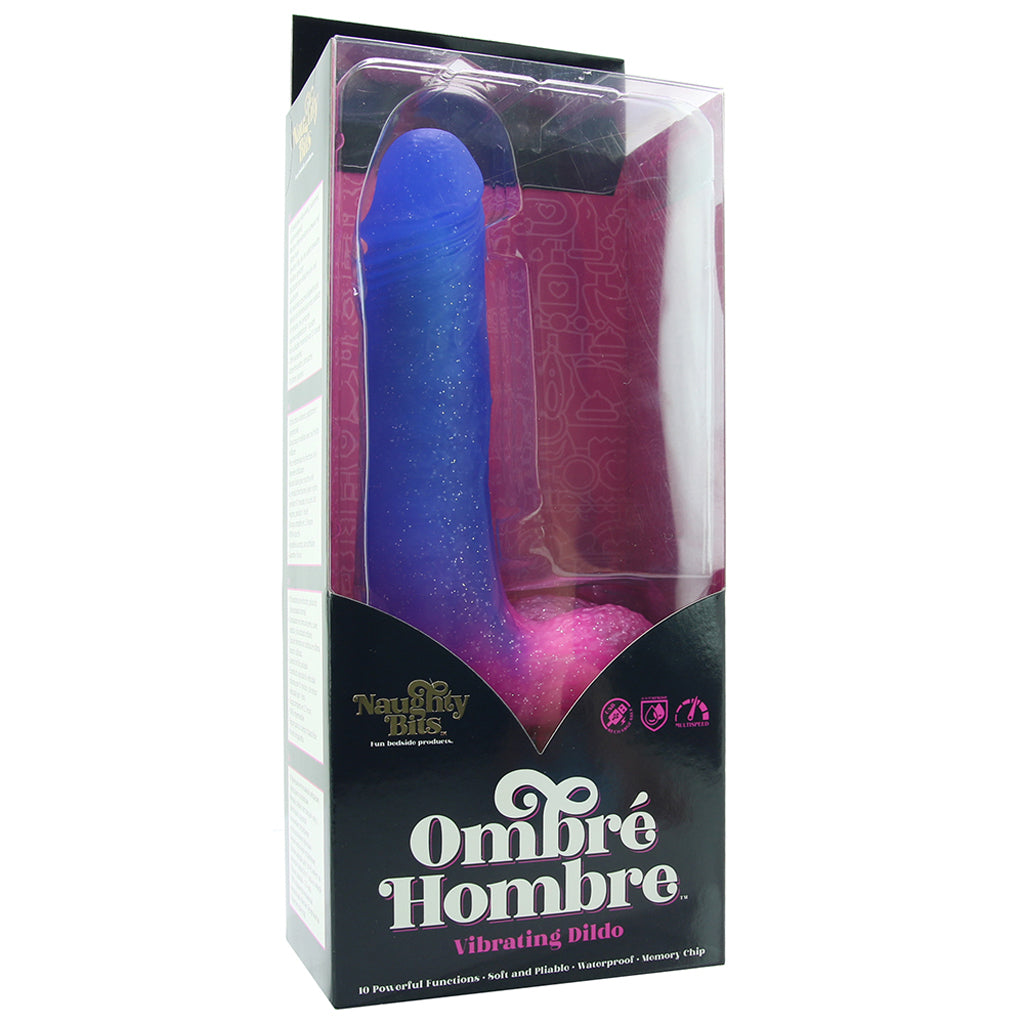 Naughty Bits Naughty Bits Ombré Hombre Vibrating Dildo - Vibrators - HoneyHugs Canada (View 6)