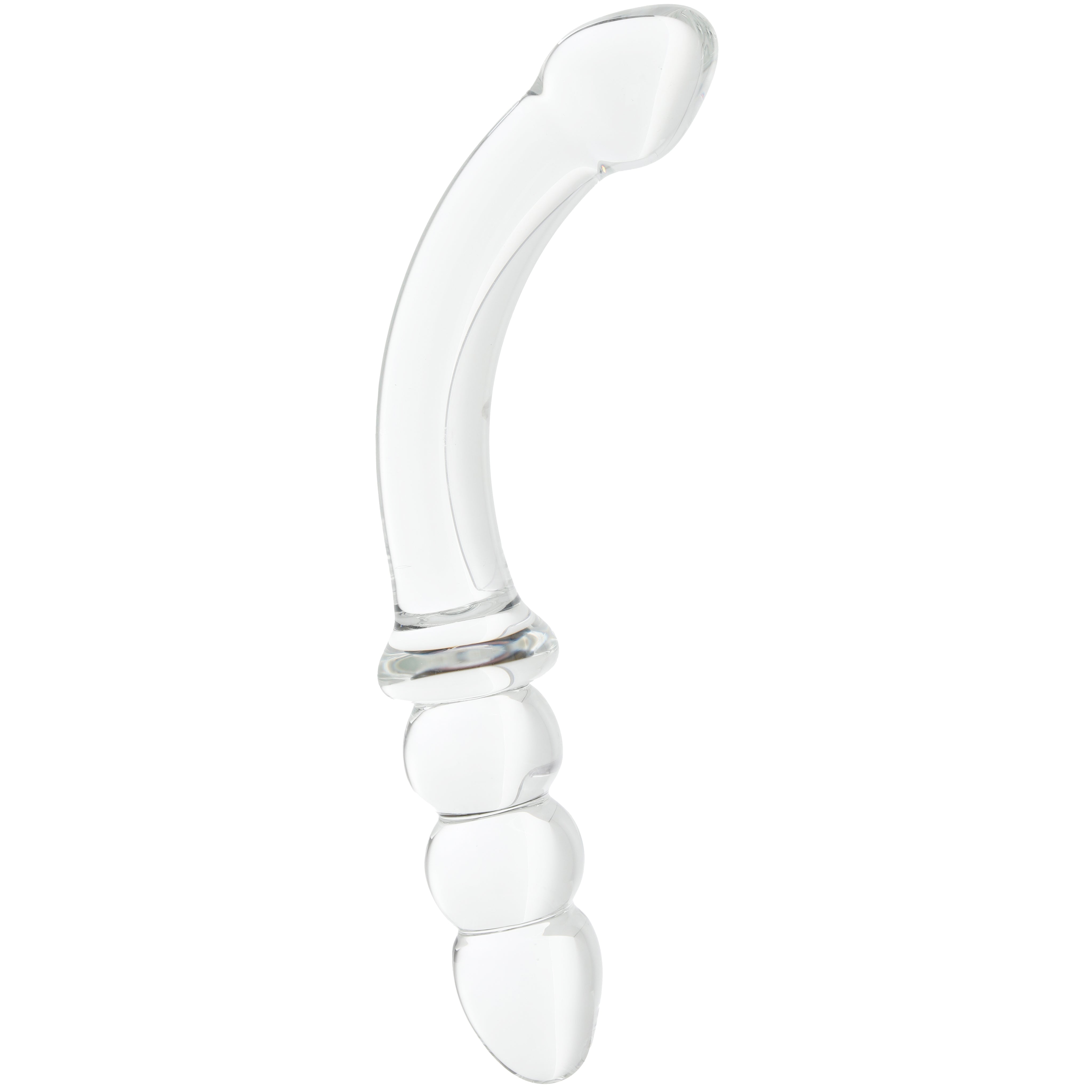 Clarity Celestial Zenith Double-Ended Glass Dildo